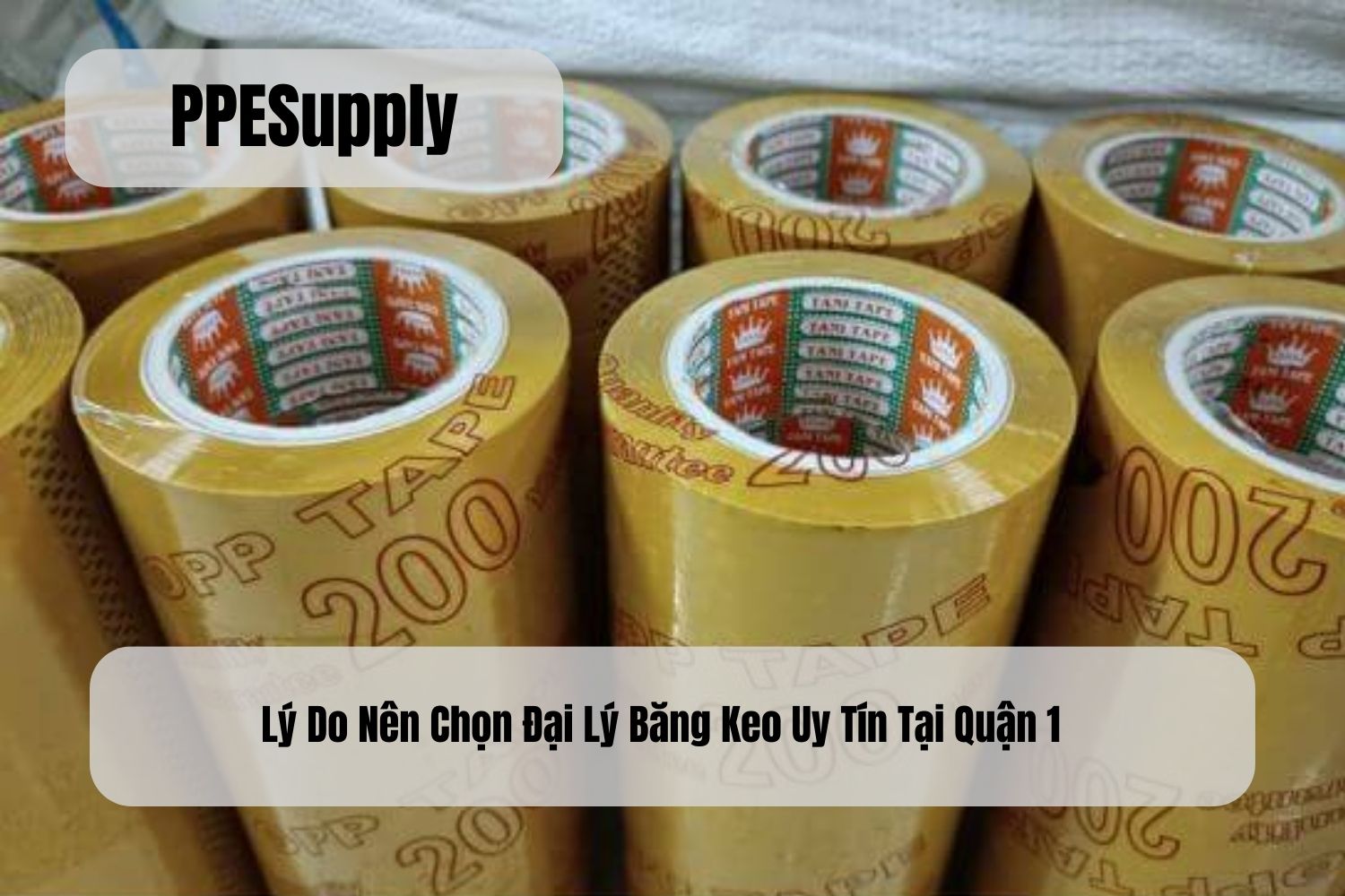 Lý Do Nên Chọn Đại Lý Băng Keo Uy Tín Tại Quận 1