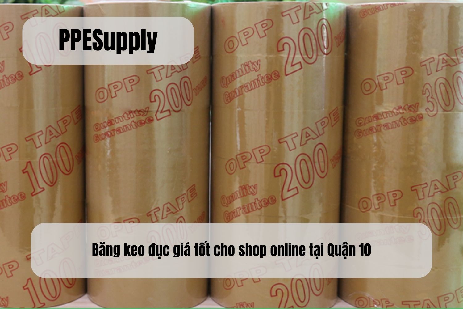 Băng keo đục giá tốt cho shop online tại Quận 10