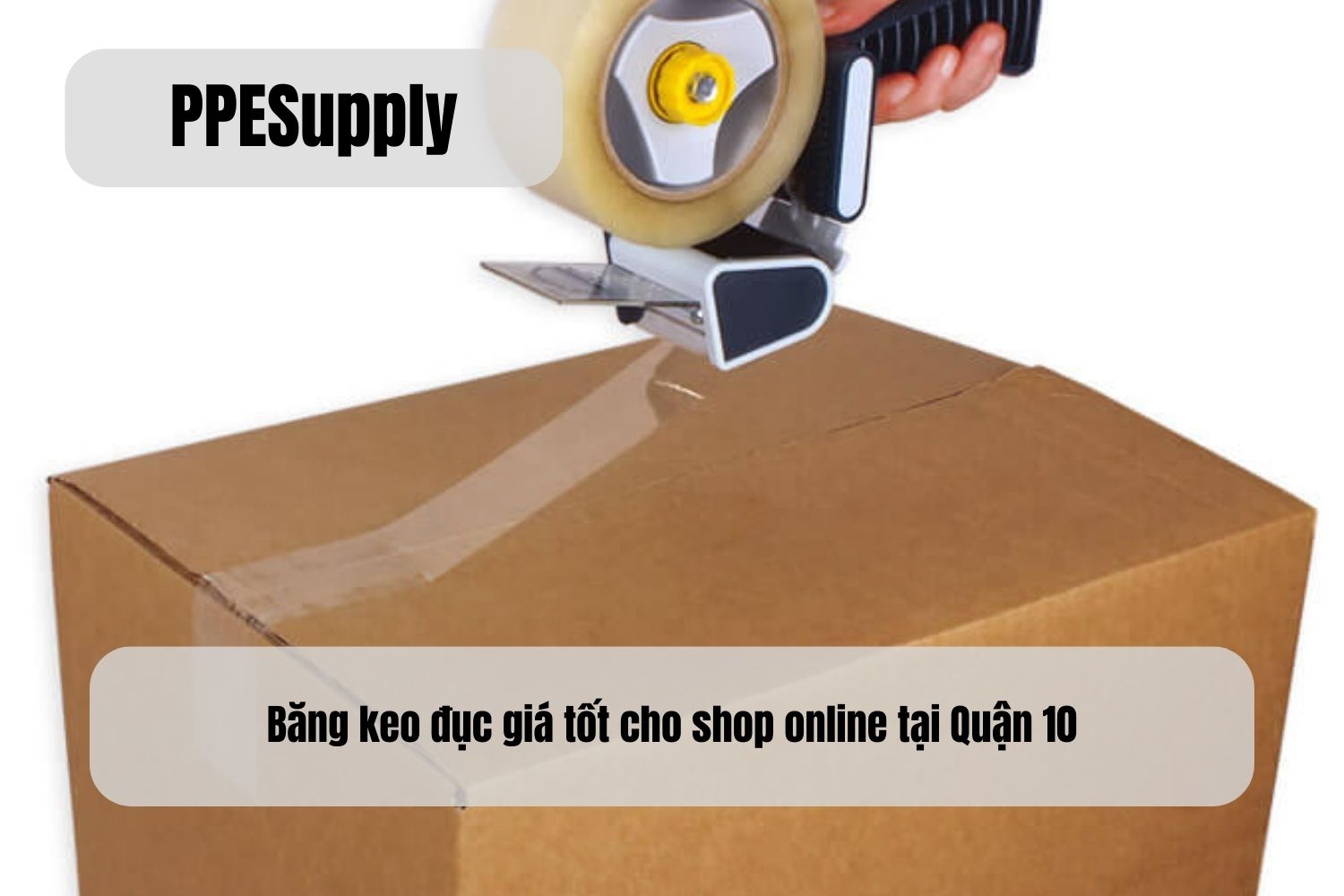 Băng keo đục giá tốt cho shop online tại Quận 10