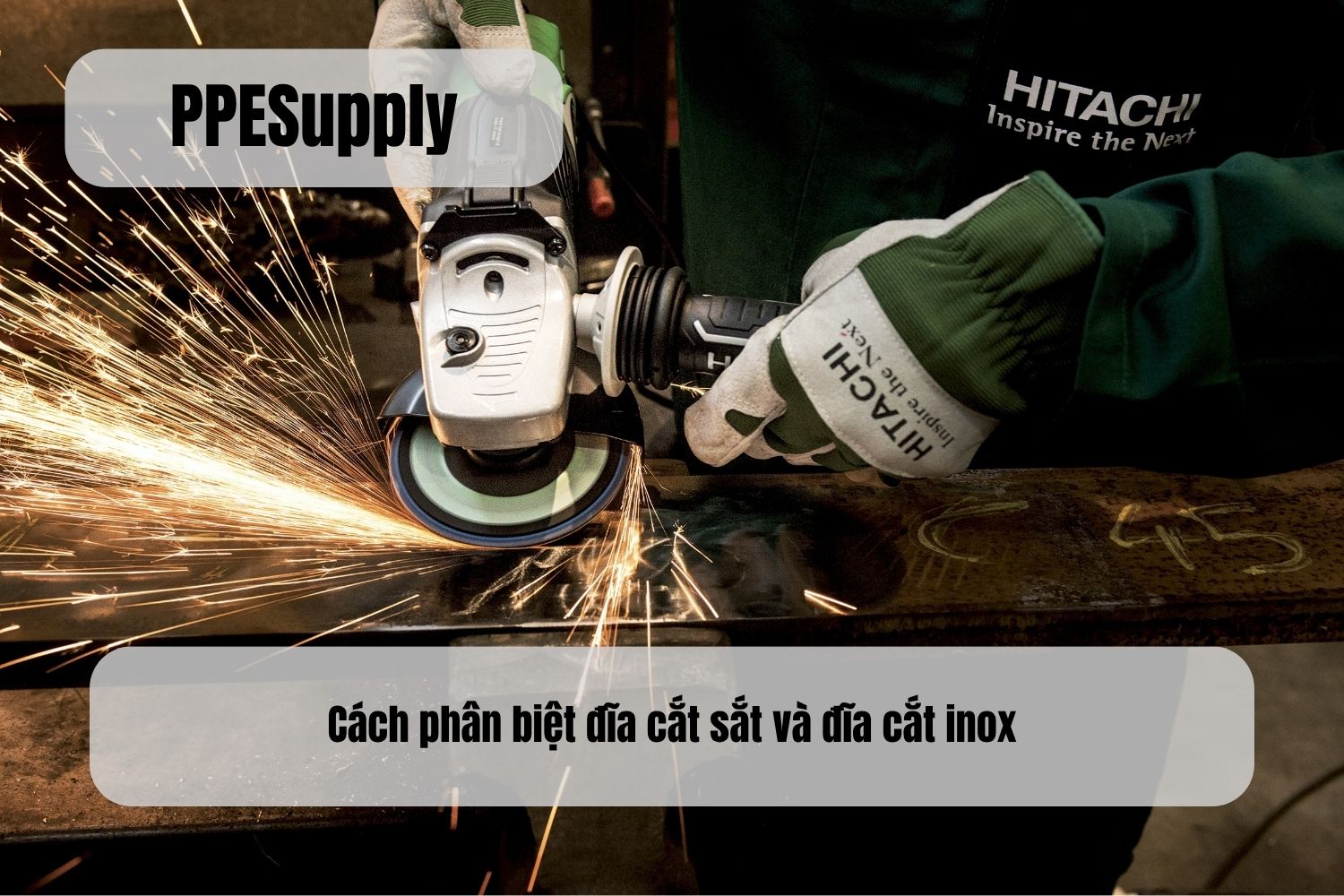 Cách phân biệt đĩa cắt sắt và đĩa cắt inox