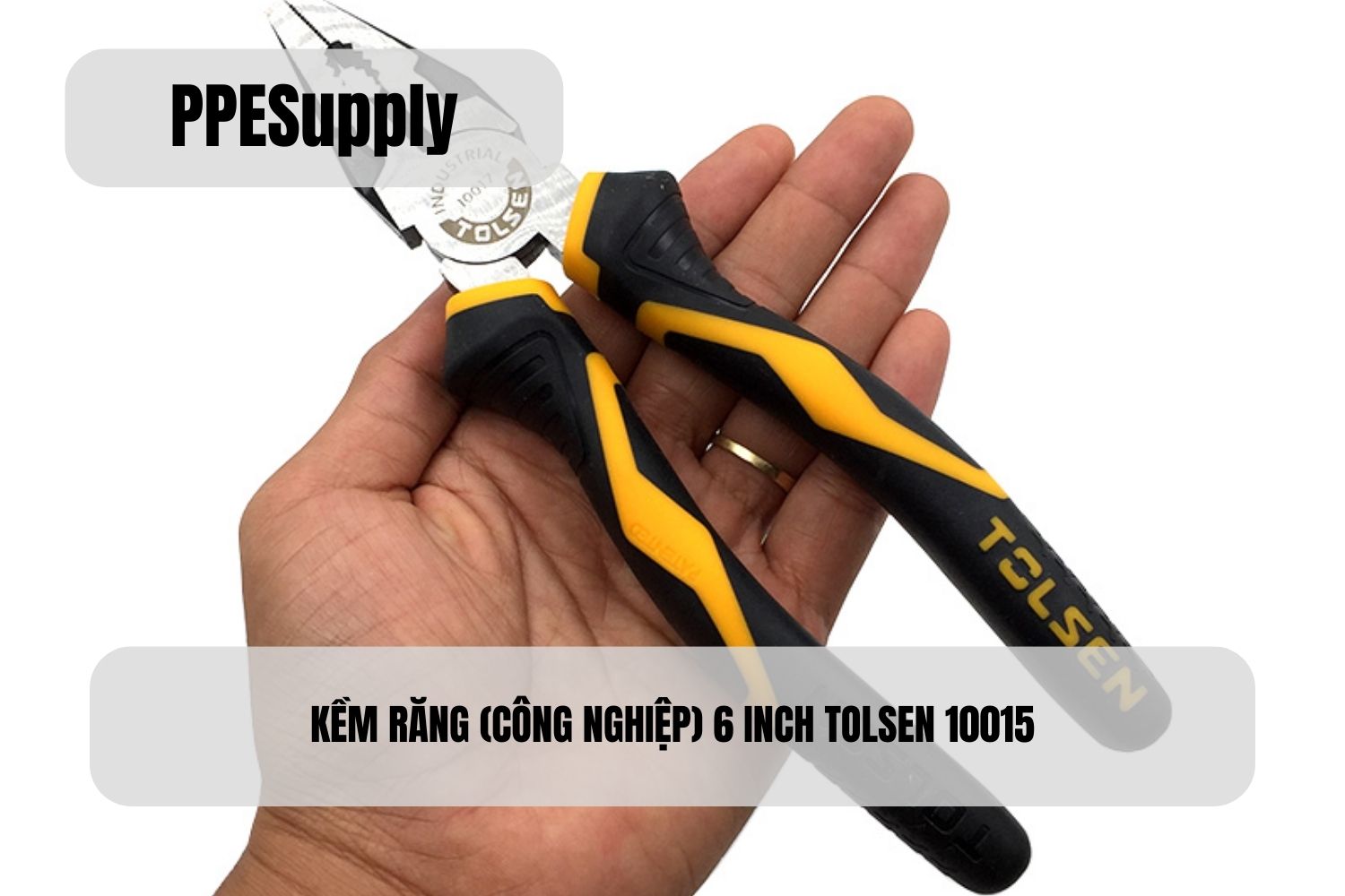 KỀM RĂNG (CÔNG NGHIỆP) 6 INCH TOLSEN 10015