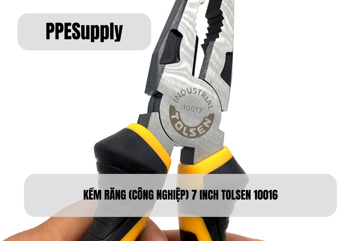 KỀM RĂNG (CÔNG NGHIỆP) 7 INCH TOLSEN 10016