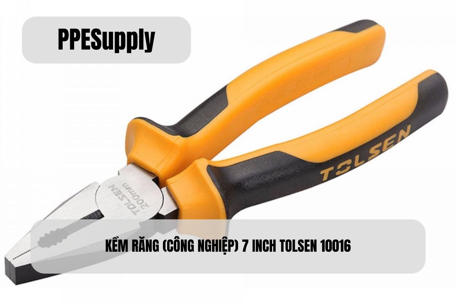 KỀM RĂNG (CÔNG NGHIỆP) 7 INCH TOLSEN 10016