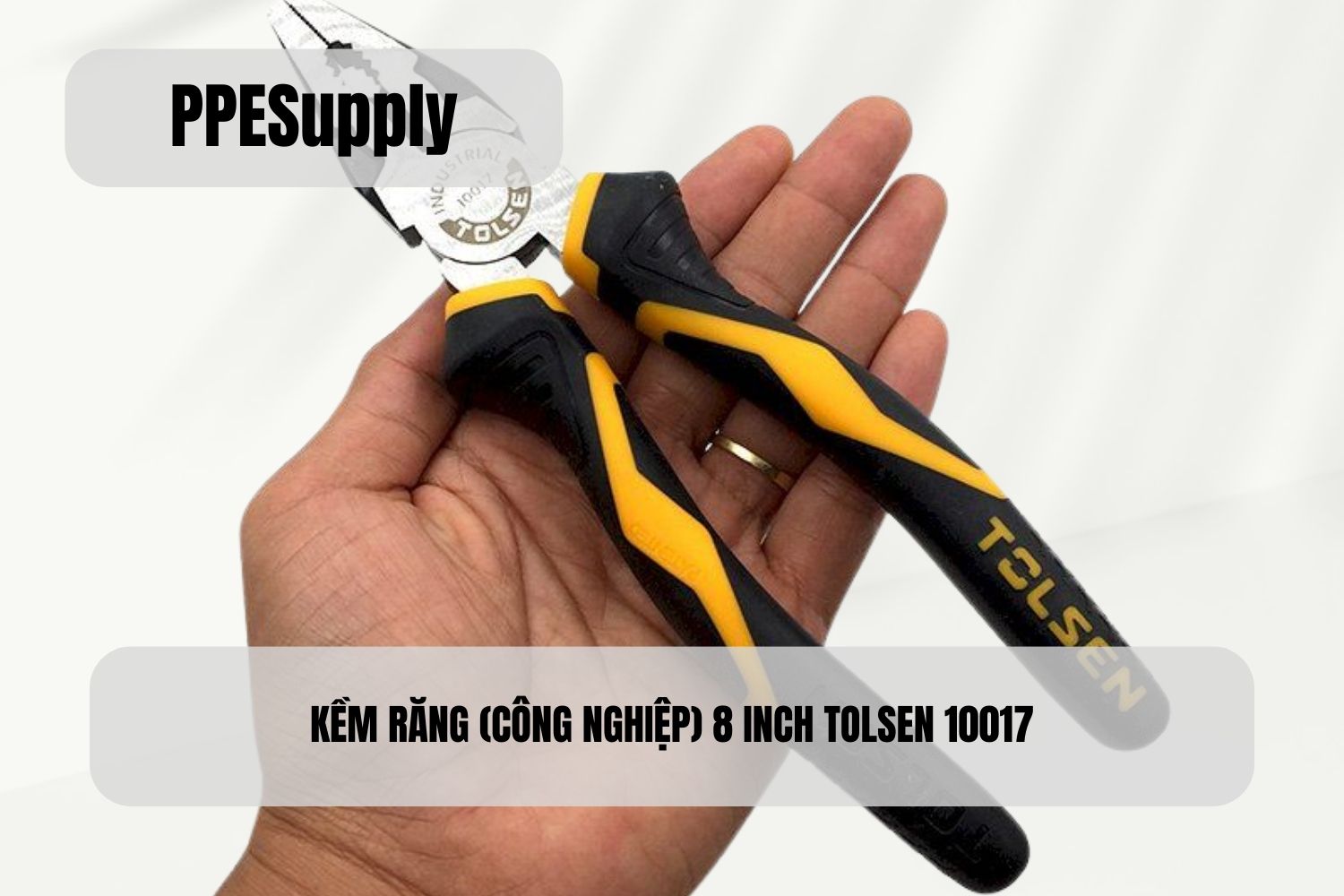 KỀM RĂNG (CÔNG NGHIỆP) 8 INCH TOLSEN 10017