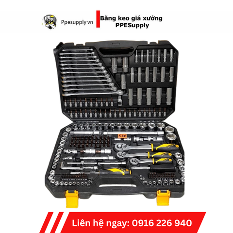 BỘ DỤNG CỤ MỞ BULONG 216 MÓN – MÃ 15147