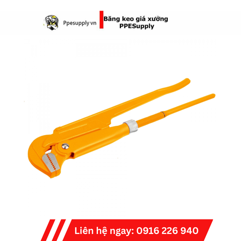 Mỏ lết răng nhanh 90° (công nghiệp) 1.5 inch – Mã 10252