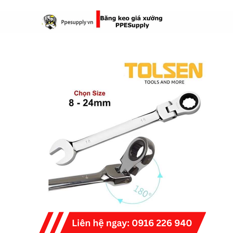 CHÌA KHÓA VÒNG MIỆNG TỰ ĐỘNG LẮC LÉO 19mm – MÃ 15245