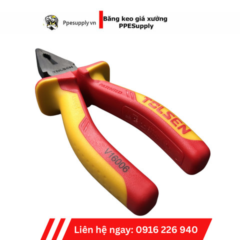 KỀM RĂNG CÁCH ĐIỆN 160MM TOLSEN V16006