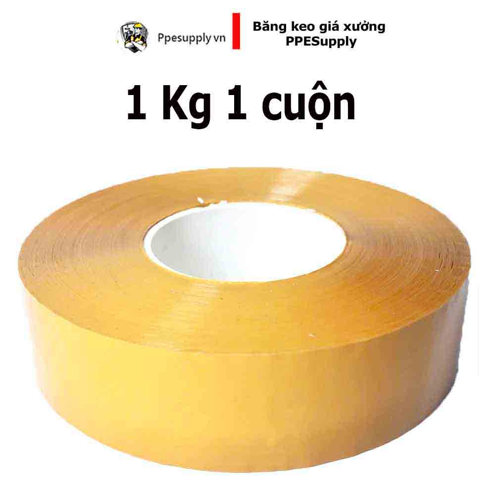 Băng keo trong 5cm cuộn 1kg