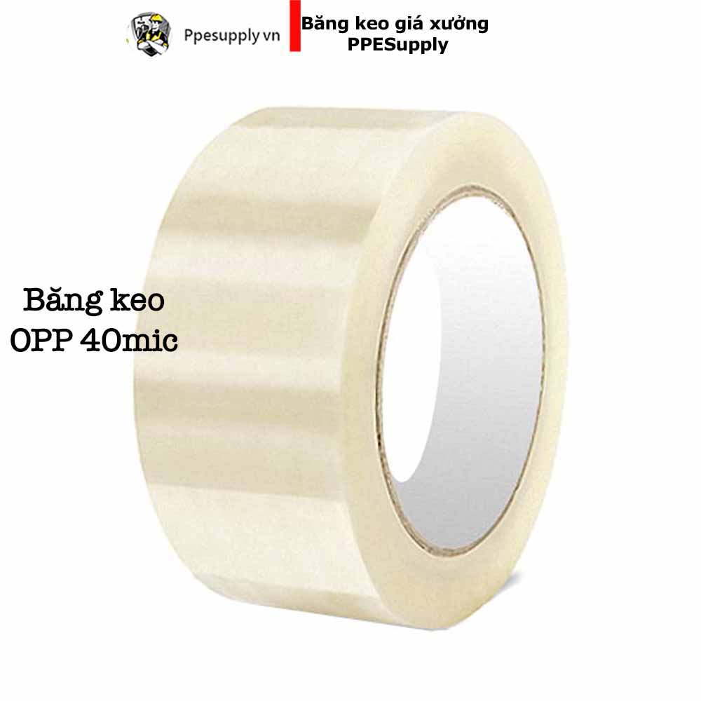 Băng keo trong 40mic 48mm x 91m