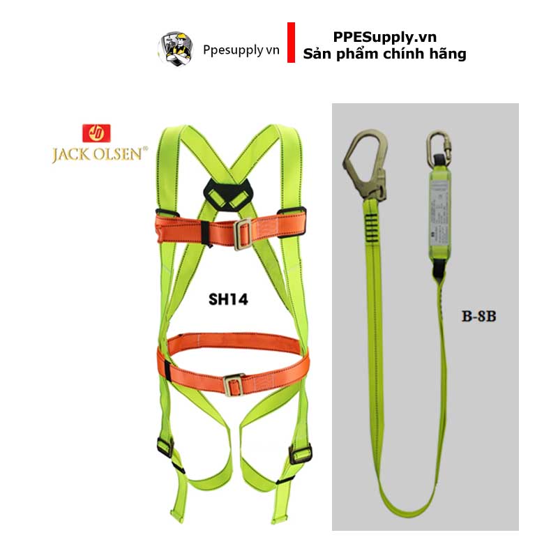 Dây 1 móc có chống sốc - webbing B8B