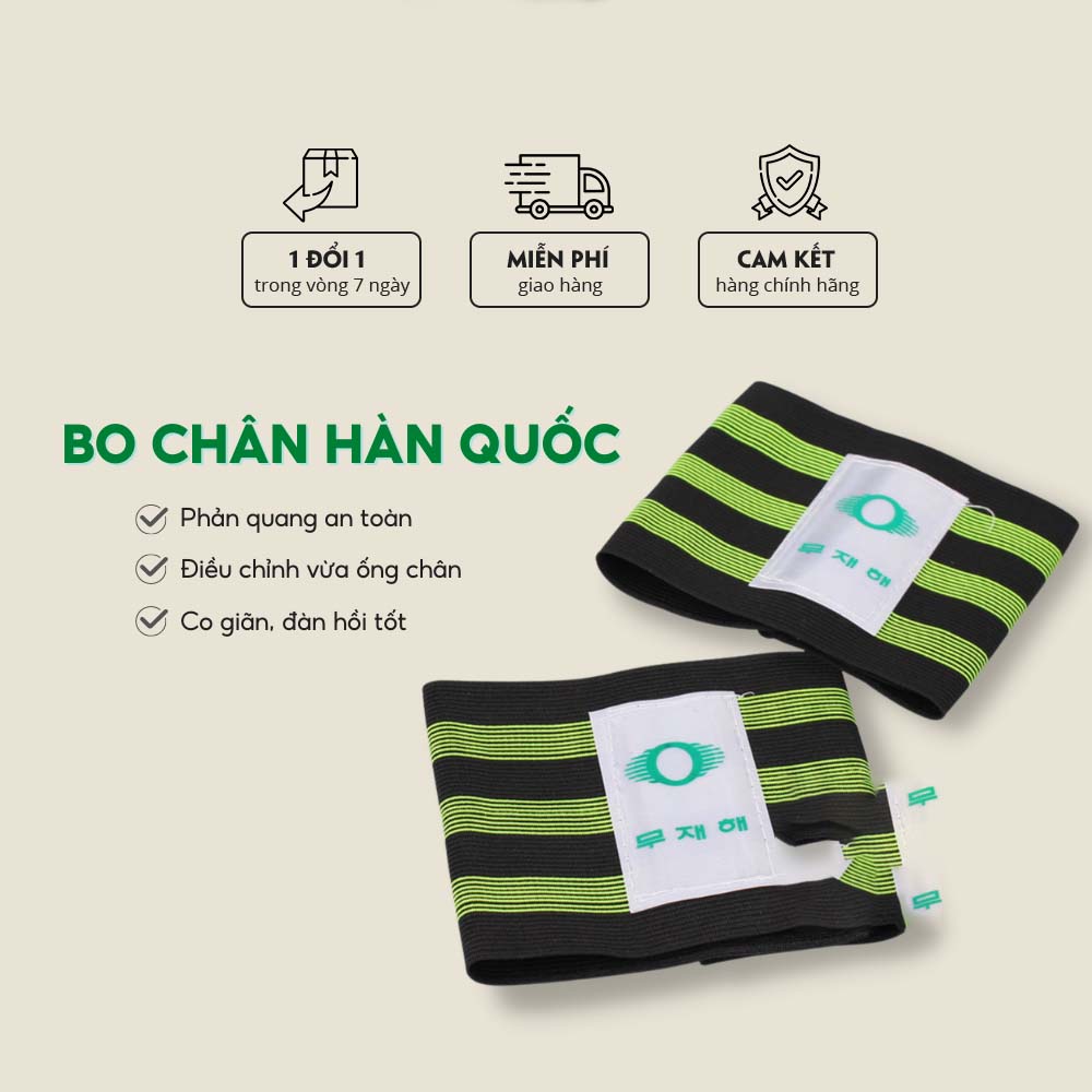 Bó ống chân Hàn Quốc