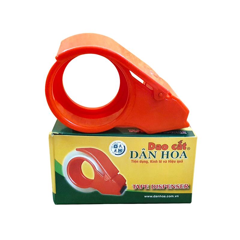 Cắt băng keo cầm tay Dân Hoa 6P nhựa