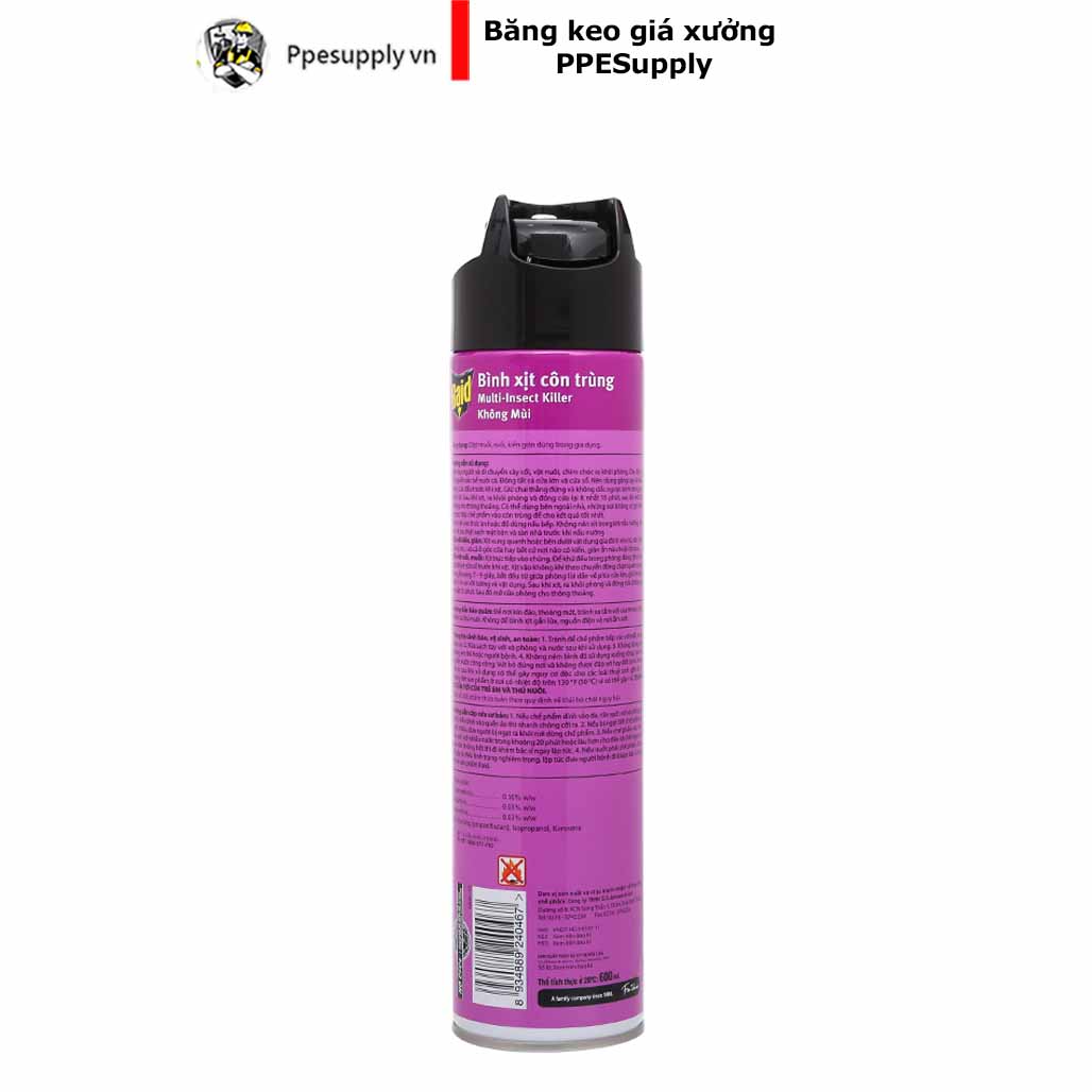 Bình xịt muỗi Raid 520ml