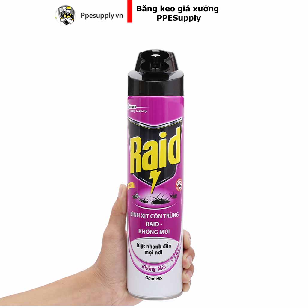 Bình xịt muỗi Raid 520ml