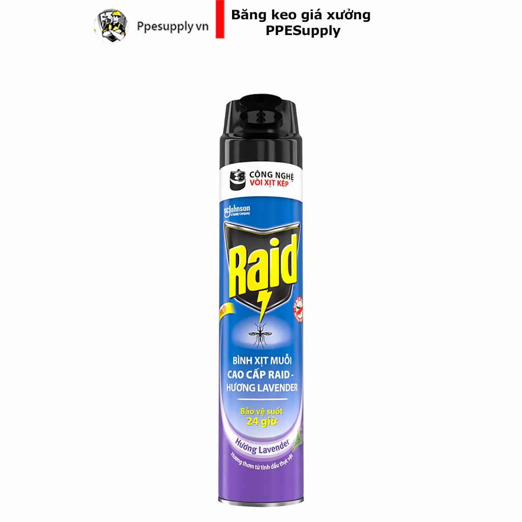 Bình xịt muỗi Raid 520ml
