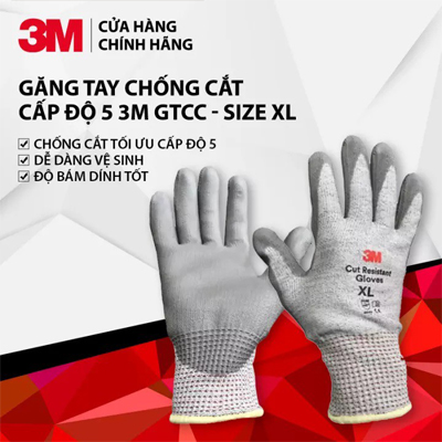 Găng tay chống cắt 3M cấp độ 5 - 4543