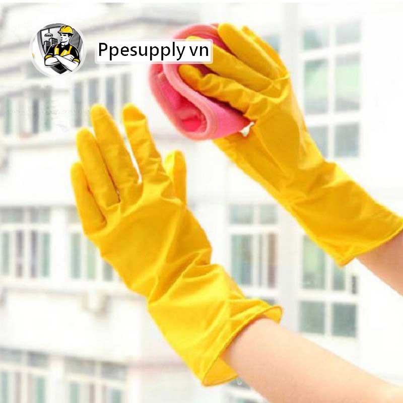 Găng Tay Cao Su Cầu Vồng - Mini 26cm