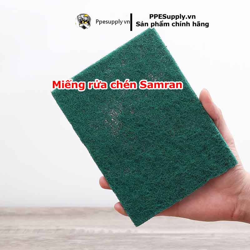 Miếng cọ rửa chén xanh Ramsan C3