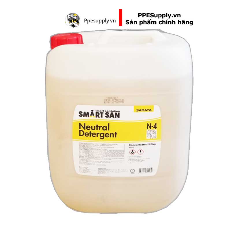 Dung dịch tẩy rửa trung tính Smartsan Neutral Detergent N-4