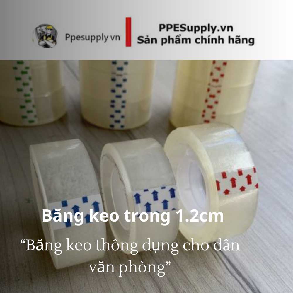 Băng Keo Trong 1.2cm