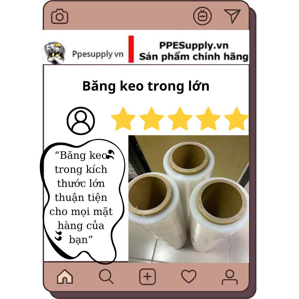 Băng Keo Trong Vòng Lớn - Lựa Chọn Hàng Đầu Cho Đóng Gói Chuyên Nghiệp