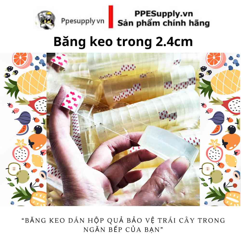 Băng Keo Trong 2.4cm