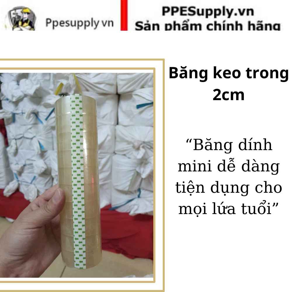 Băng Keo Trong 2cm