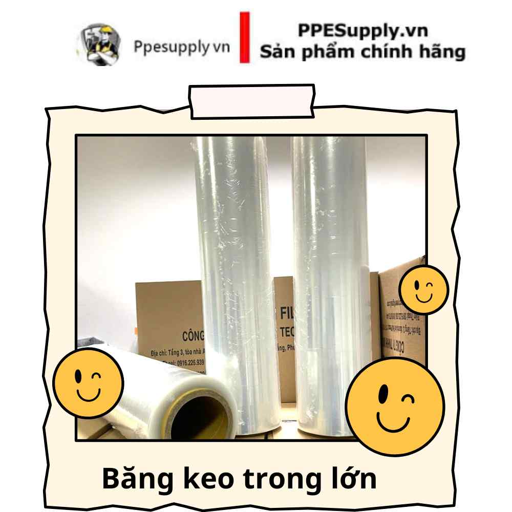 Băng Keo Trong Vòng Lớn - Lựa Chọn Hàng Đầu Cho Đóng Gói Chuyên Nghiệp