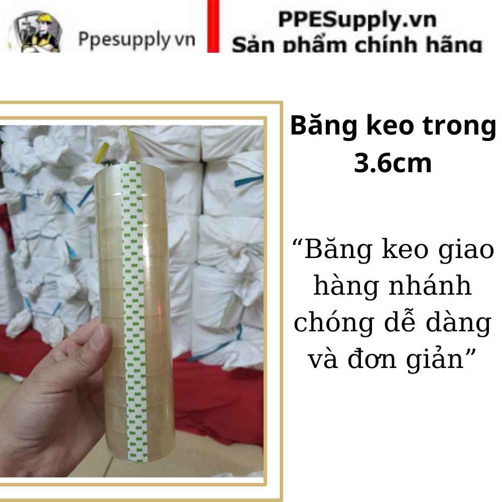 Băng Keo Trong 3.6cm