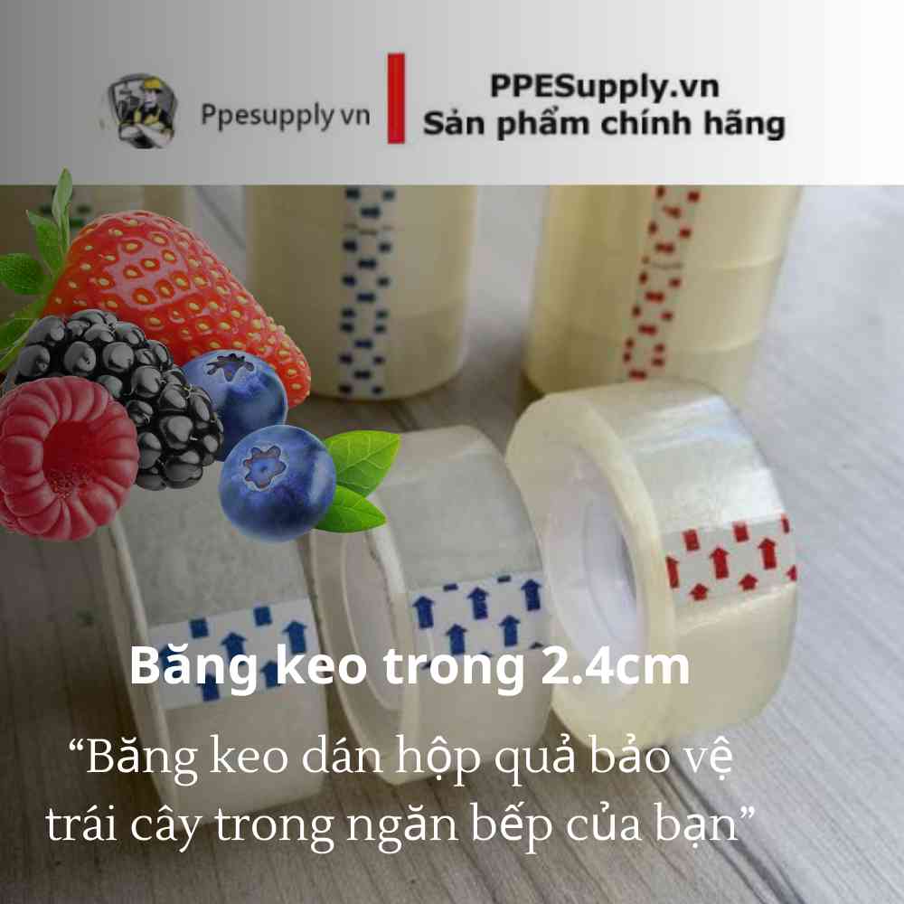 Băng Keo Trong 2.4cm