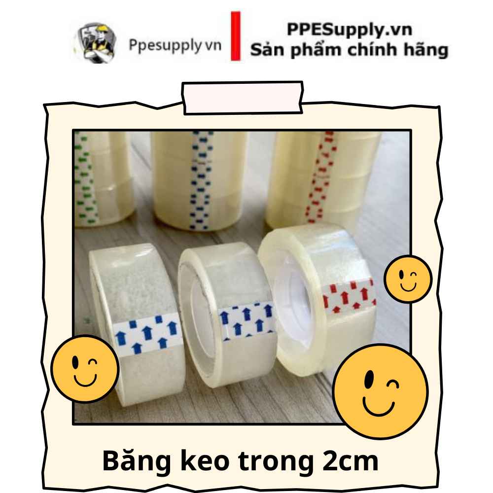 Băng Keo Trong 2cm