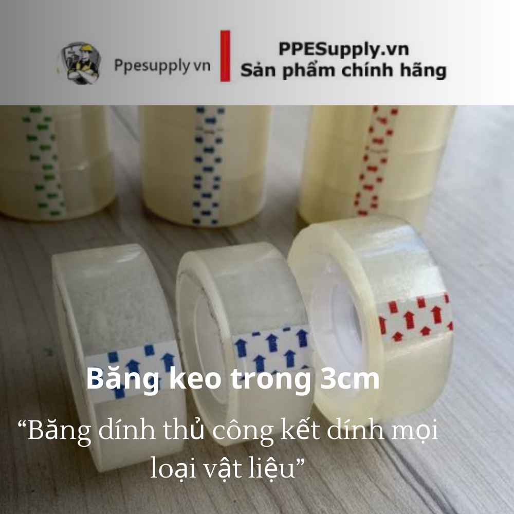 Băng Keo Trong 3cm