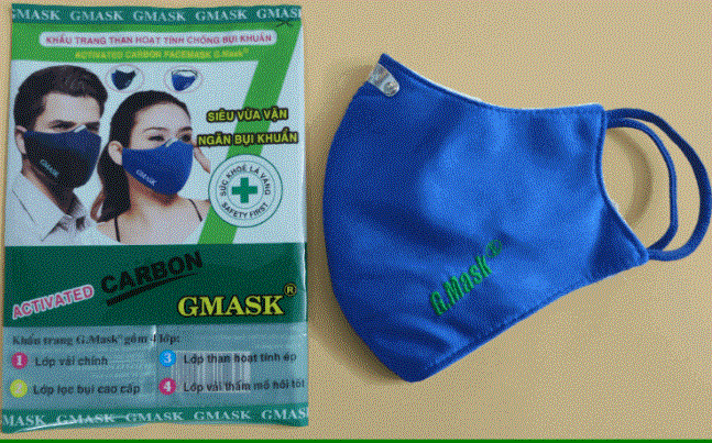 Khẩu trang hoạt tính 4 lớp GMask®