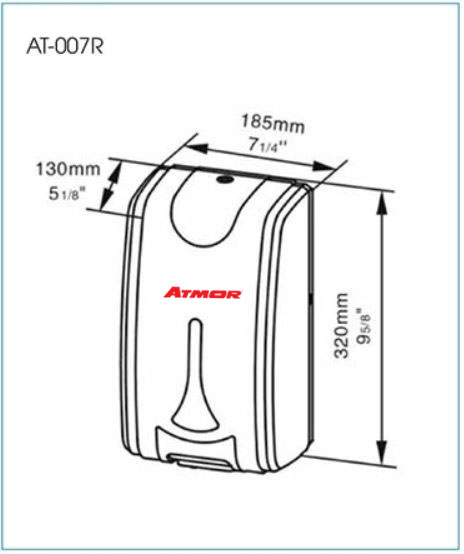 Máy xịt cồn cảm ứng ATMOR AT-007R