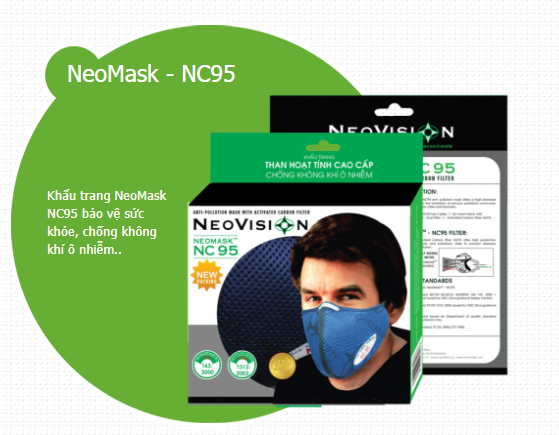 Khẩu trang chống độc NeoMask NC95