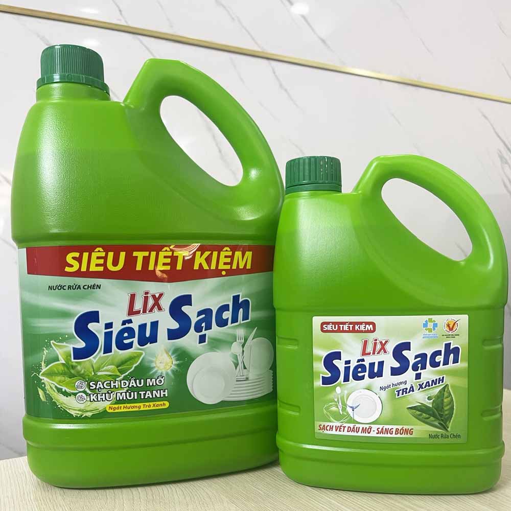 Nườc rửa chén Lix