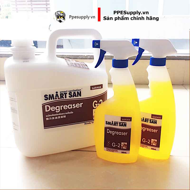 Dung dịch tẩy rửa dầu mỡ G2.