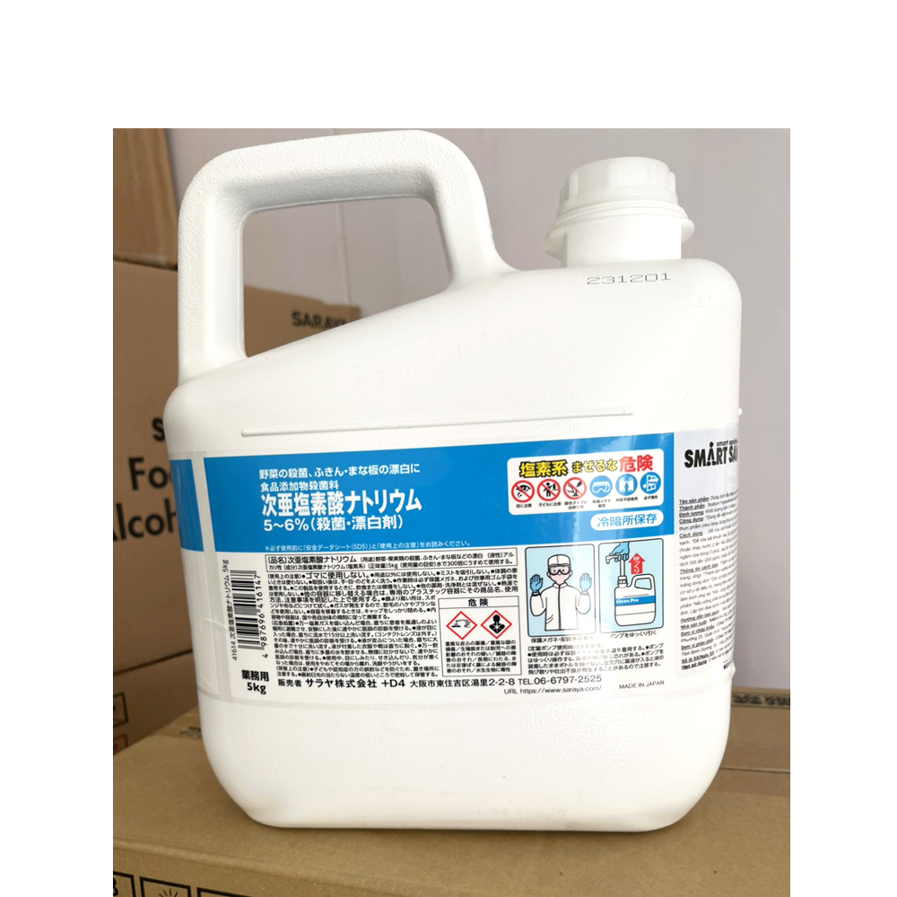 Dung dịch tẩy trắng và sát khuẩn Clean.Pro B-1 Saraya