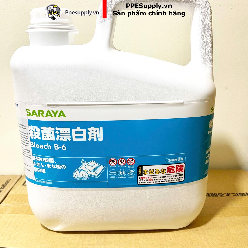 Dung Dịch Tẩy Trắng Saraya Bleach B6