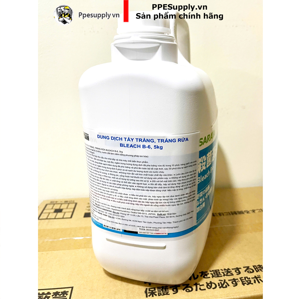 Dung Dịch Tẩy Trắng Saraya Bleach B6