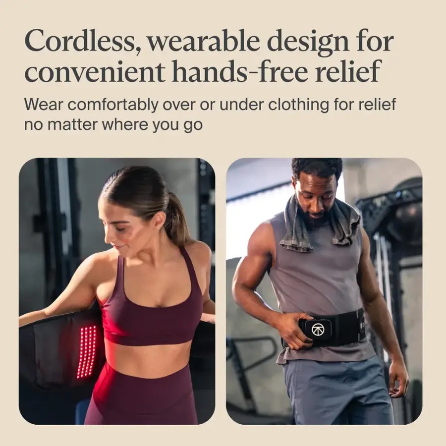 Đai massage lưng Therabody ThermBack LED