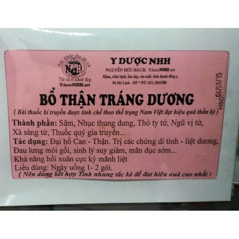 Thuốc Bổ Thận Tráng Dương - Điều trị bệnh liệt dương hiệu quả