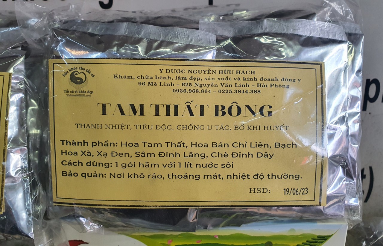 chè TAM THẤT BÔNG