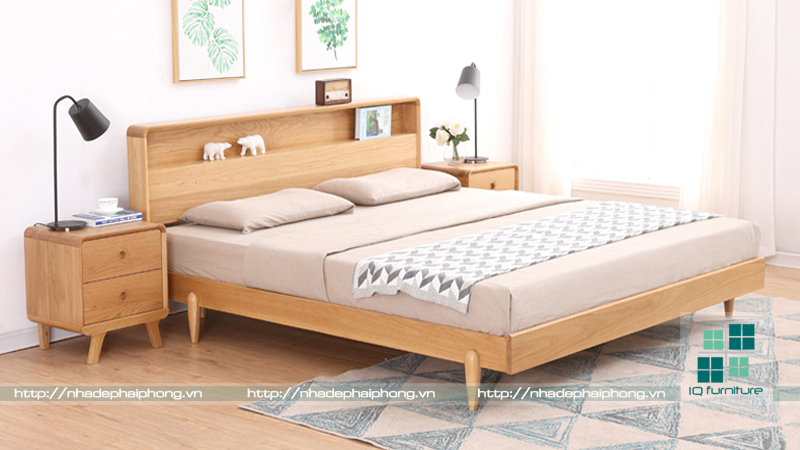 giường ngủ giá sách hải phòng