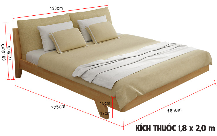 giường gỗ sang trọng tại hải phòng