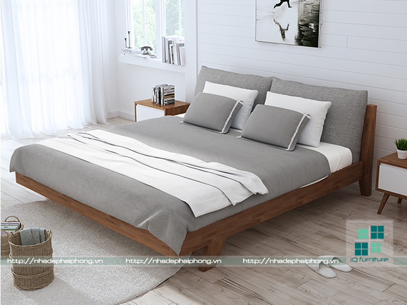 giường ngủ gỗ sang trọng tại hải phòng