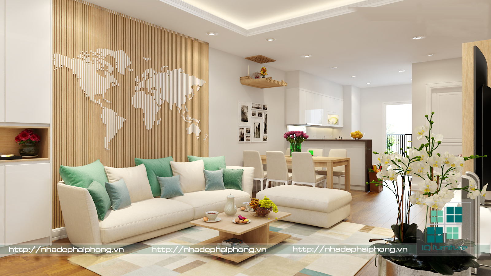 thiết kế nội thất chung cư hải phòng