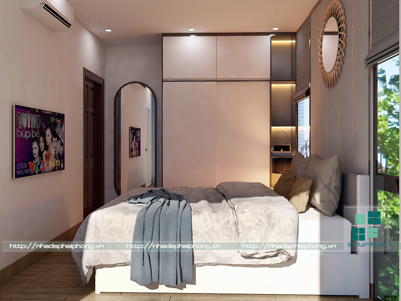 thiết kế nội thất phòng ngủ tại hải phòng 