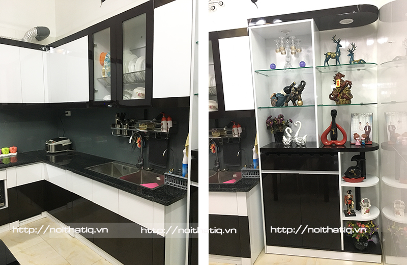 thiết kế nội thất phòng bếp tại hải phòng